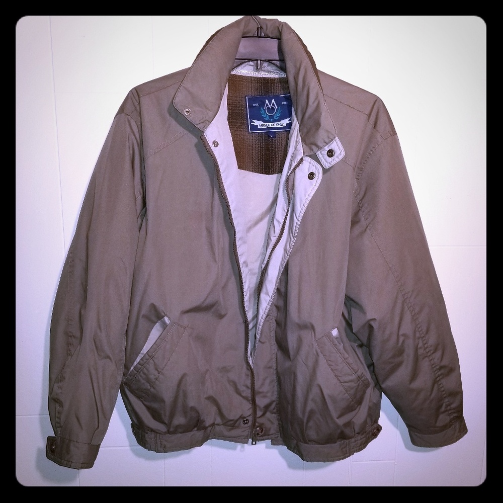 Vintage Members Only mens large jacket